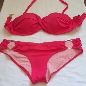 Victoria’s Secret Red Bikini Sz 36D